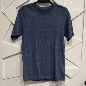 lululemon athletica Men's Short Sleeve Crew Tee - Navy Heather